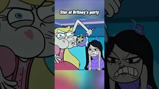 Star at Britney's party #starvstheforcesofevil #shorts
