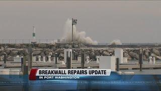 Breakwall repairs update