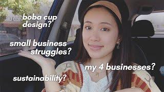 my realistic entrepreneur update (at 23yo) - product design, sustainability, biz scalability, 3PL