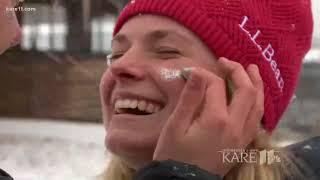 Amid a flurry of cancellations, Jessie Diggins' parade goes on