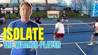 How to Neutralize the Stronger Pickleball Opponent - The Pickleball Playbook