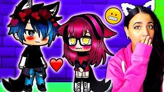 My Shy Girlfriend... Gacha Life Mini Movie Love Story Reaction