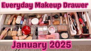 My Everyday Makeup Drawer for January 2025!!