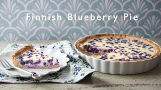 Would you like a good piece of pie? Finnish Blueberry Pie (북유럽의 감성, 핀란드 블루베리파이)