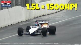 1500HP Brabham F1 BMW Turbo! - MOST POWERFUL Formula One CAR!