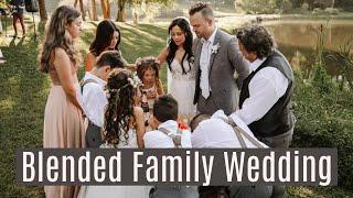 BLENDED FAMILY WEDDING TEASER | Remarriage, Step Family, Big Family Wedding Video