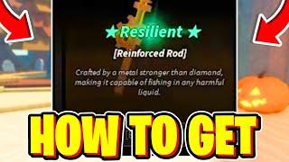 How To GET REINFORCED ROD & SHOWCASE In Fisch! Roblox