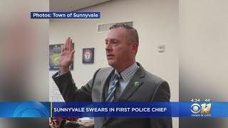 Town Of Sunnyvale Hires Andrew Hawkes As Its First Police Chief