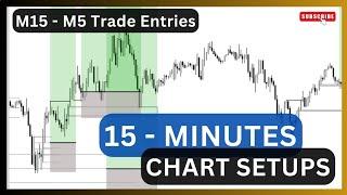Ultimate 15 Minutes Smart Money Day Trading Strategy | 5 minutes Entries | Smart Money Trading