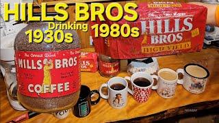 Drinking 85 Year Old HILLS BROS Coffee, Bagged And Jarred Coffee, How Did These Packages Hold Up