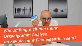 Organigramm Analyse im Key Account Plan - Fokus auf die Firmenzentrale oder auch die Standorte?