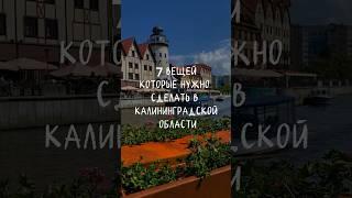 Не забудь это сделать, когда приедешь в Калининград!