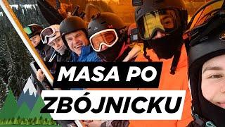 MASS VLOG#3 - Narty w Białce | Wiecznie głodni | Paragony grozy | Dzień jedzenia | Trening