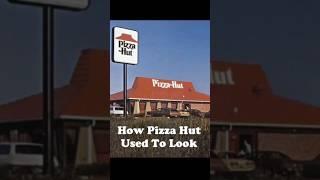 How Pizza Hut Used To Look! #pizza #retro