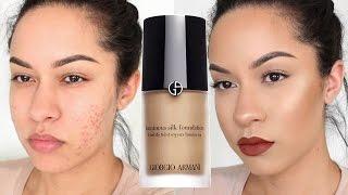 Giorgio Armani Luminous Silk Foundation Review + Demo