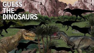 Dinosaur game | Guess the dinosaur | Guess 10 carnivorous dinosaurs | dinosaur name