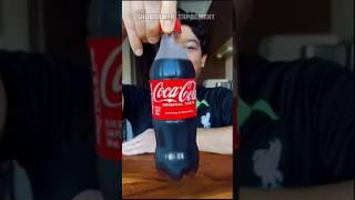 Coca Cola hack real of fake || #shorts #cocacola #experiment #shortsfeed #real #fake #shortvideo