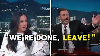 Meghan Markle Kicked Off Jimmy Kimmel's Show After Heated Clash