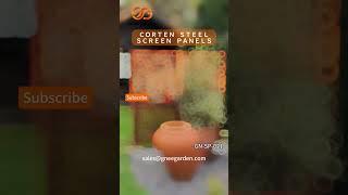 GNEE Corten Steel Garden Screens: Durable, Rust-Resistant & Design-Friendly #panel #cortensteel
