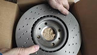 Unboxing Brembo XTRA 302mm front brake discs & pads 