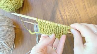 Twisted Rib Stitch Made Easy! Knitting Tutorial