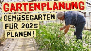 This is how I plan my vegetable garden for 2025 - goals, projects, bed plan, mixed culture and va...