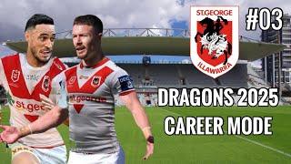 2025 DRAGONS NRL CAREER MODE | NINES ROUND 3 | RUGBY LEAGUE LIVE 4