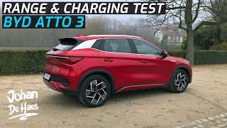 BYD ATTO 3 RANGE TEST AND FAST CHARGING TEST