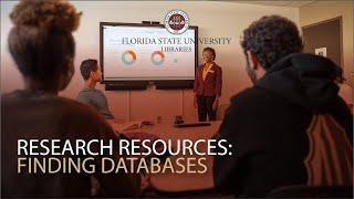 FSU Libraries: Finding a Database