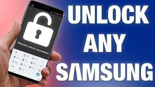 How to Unlock Samsung Phone With Code By IMEI (S24/S23/S22/S21/S20/S10/Note 20/10/S9/S8 & ANY Other)