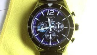 Seiko Solar Chronograph 2013 SSC173P1 calibre V175