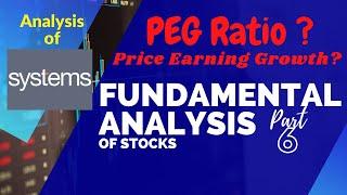 PEG ratio | Price Earning Growth ratio | Basics of Fundamental Analysis Part 6