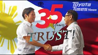 Partners in Creating the Future—Toyota and the Philippines mark 35-year ties｜Toyota Times News