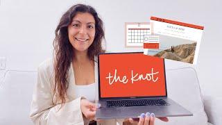 Designer uses “The Knot” to design a wedding website - demo & deep dive