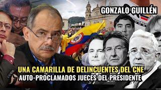  GONZALO GUILLÉN: UNA CAMARILLA DE DELINCUENTES DEL CNE, AUTO-PROCLAMADOS JUECES DEL PRESIDENTE.