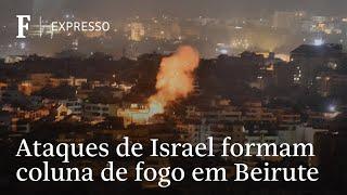 Exército de Israel ataca o sul de Beirute