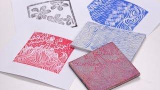 How to Print with Soft Cut Carving Blocks | Zart Art