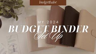 MY 2024 BUDGET BINDER SET-UP: Starting fresh!