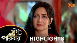 Basu Paribar  - Highlights Part-2 |26 Sep 2024 | Full Ep FREE on SUN NXT | Sun Bangla Serial