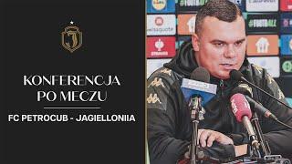 Konferencja po meczu Jagiellonia - Petrocub