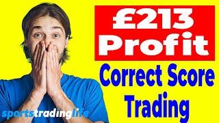 "Dutch & Trade" Correct Score Trading + Predicting Target Scores