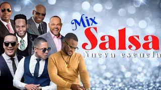 SALSA MIX NUEVA ESCUELA, MEZCLA EN VIVO   DJ YEISON LA BURLA  LAS MEJORES SALSA DE AHORA 