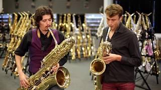 Baritone & Bass Saxophone Duet