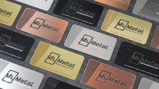 Introducing My Metal Business Card | Metal and Steel Business Cards