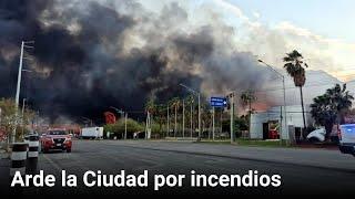 Monterrey arde por incendios