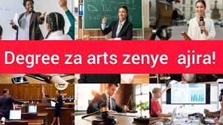 Kozi za Arts zenye ajira Tanzania, ukisoma hizi matumaini ya ajira yapo!