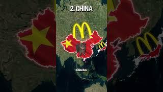 Countries with the Most McDonald's