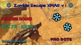 Counter-Strike 1.6 Download Zombie Escape XMAS v1  + Levels + Nemesis Mod + SMA + Free HD 2023