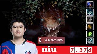 [DOTA 2] niu the PRIMAL BEAST [OFFLANE] [7.37d]