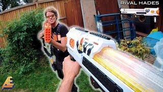 NERF WAR | TACTICAL GEAR FIRST PERSON SHOOTER! (Aaron Vs Drac)